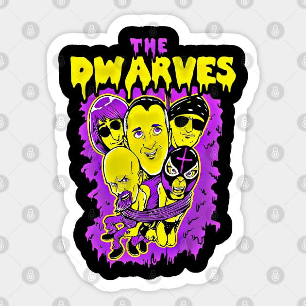 dwarves Sticker by enigma e.o
